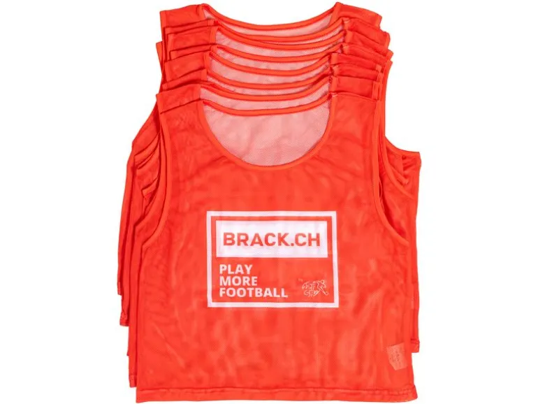 BRACK.CH Play More Football Trikots, Rot