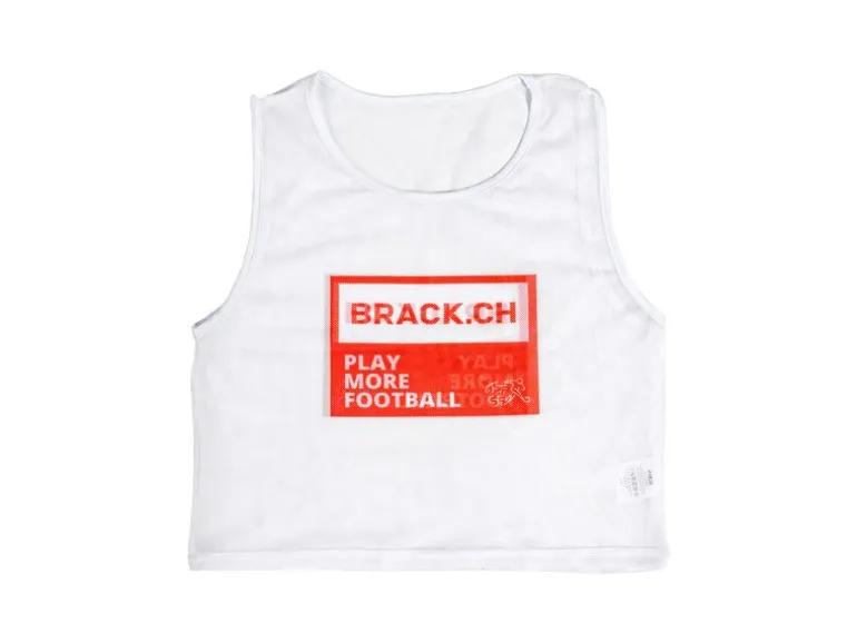 BRACK.CH Play More Football Trikots, Weiss