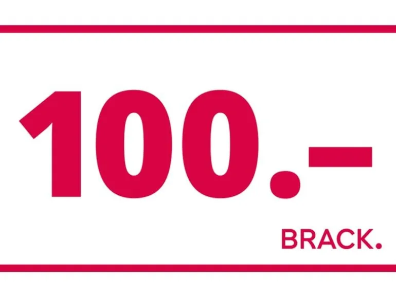 Brack Geschenkkarte CHF 100.-