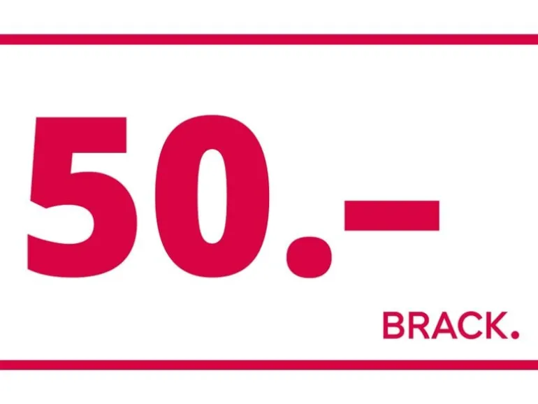 Brack Geschenkkarte CHF 50.-