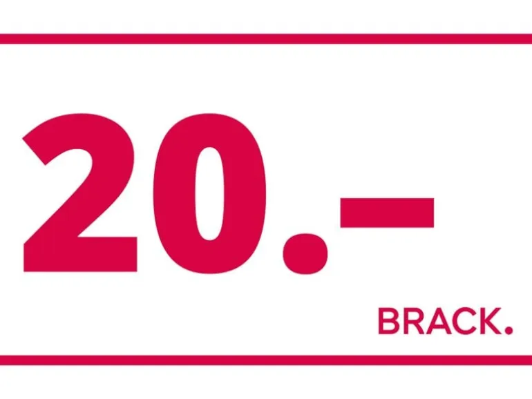Brack Geschenkkarte CHF 20.-