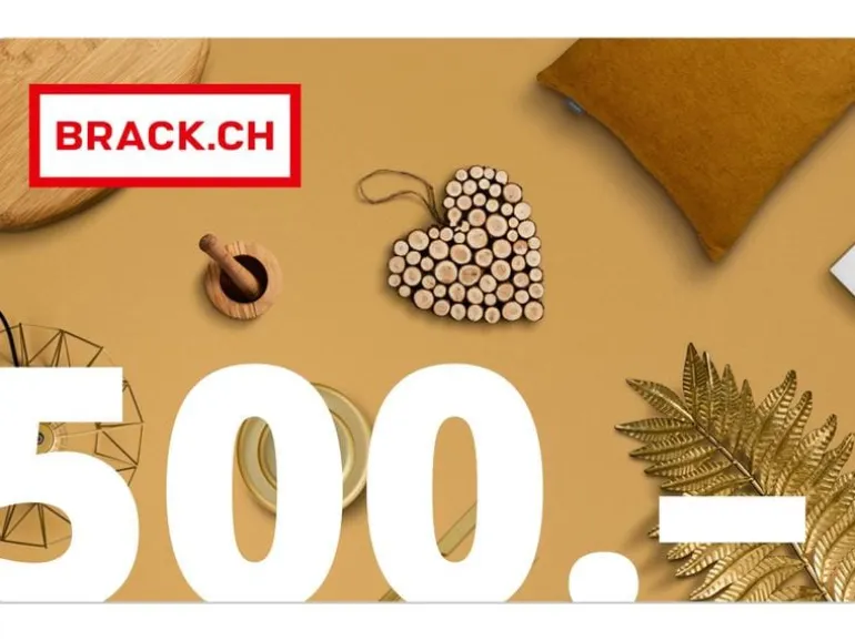 Brack Geschenkkarte CHF 500.-