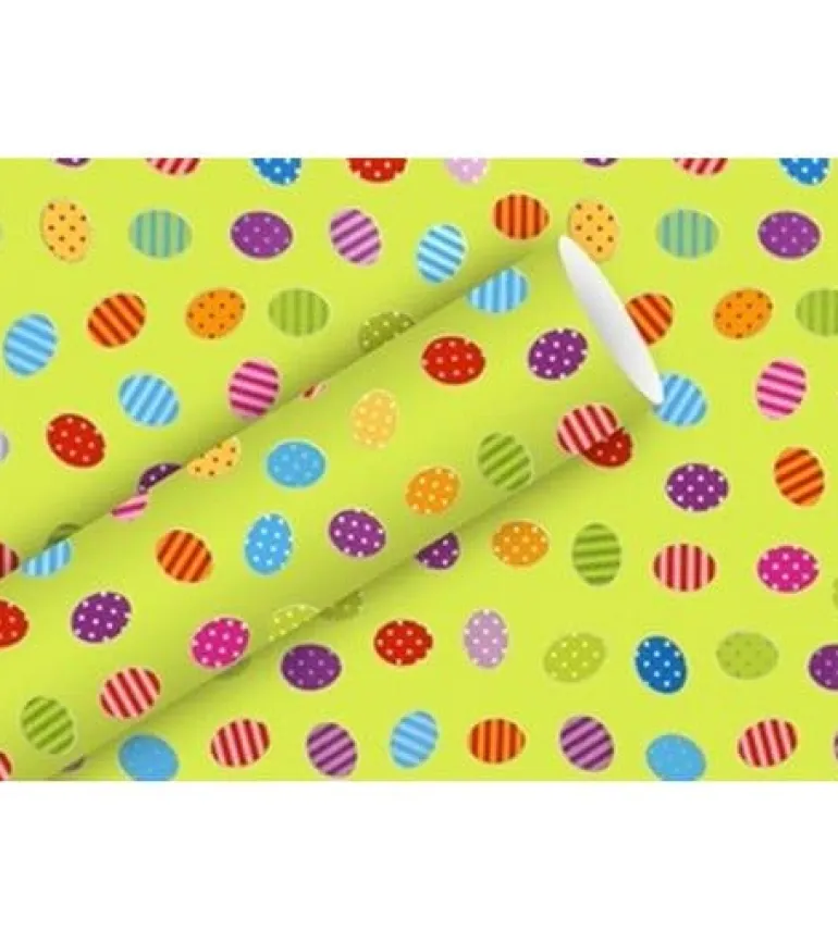 Braun + Company Geschenkpapier Ostern, Mehrfarbig