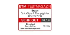 Braun Dampfbürste Quickstyle 7 GS7077 BK 1600 W