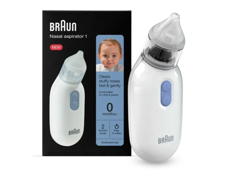 Braun Nasensauger BNA 100 Weiss