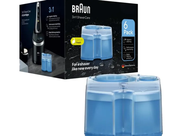 Braun Reinigungskartusche 3-in-1 ShaverCare 6 Stück