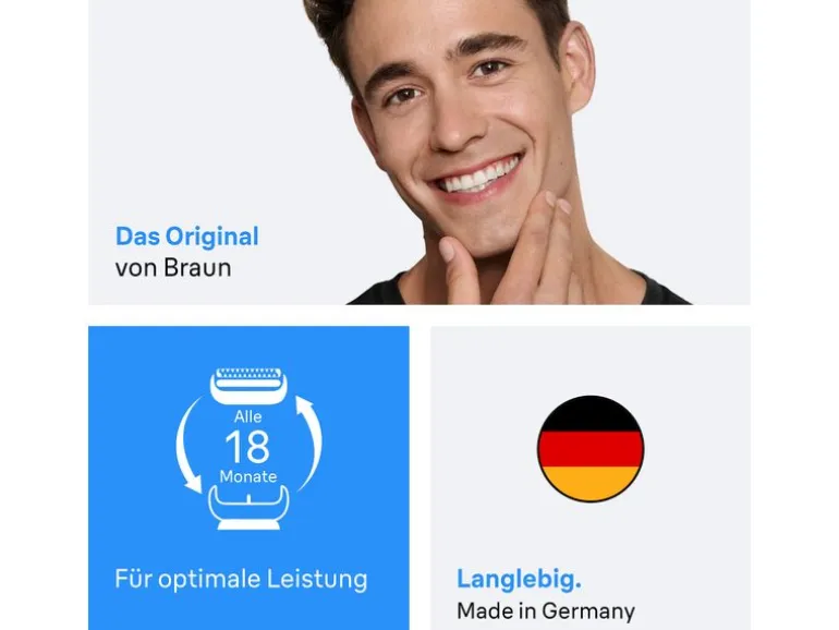 Braun Series 3 Kombipack 21B Scherkopfkassette
