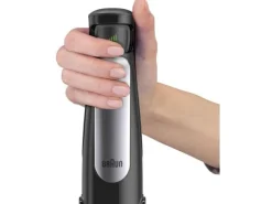 Braun Stabmixer MultiQuick 7  MQ7000X Schwarz/Silber