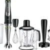 Braun Stabmixer MultiQuick 9 MQ9147X Schwarz/Silber