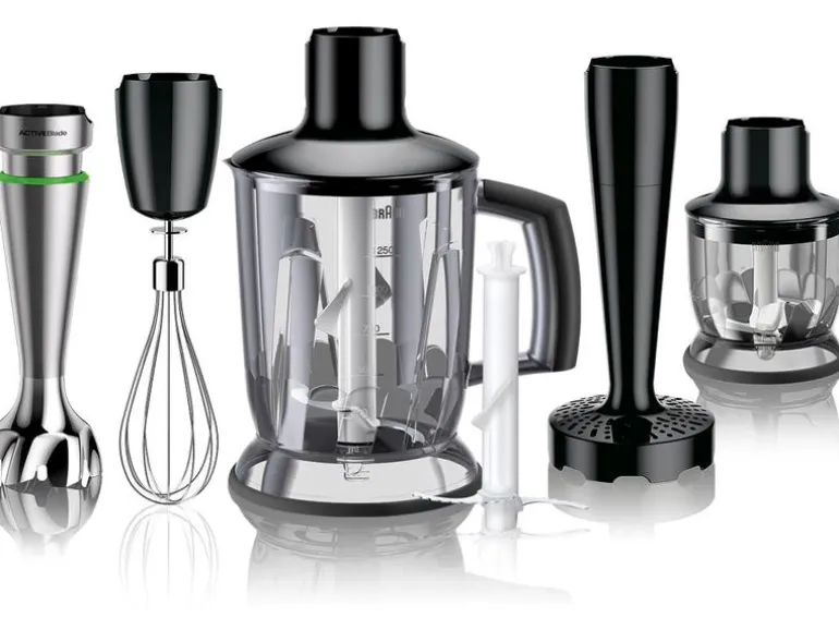 Braun Stabmixer MultiQuick 9 MQ9147X Schwarz/Silber