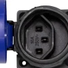 Brennenstuhl Einbausteckdose T23 IP55 Blau / Schwarz