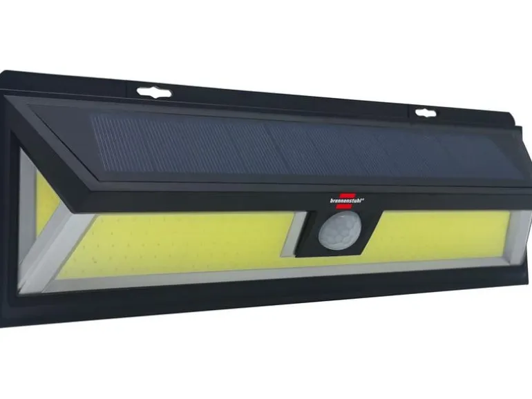 Brennenstuhl Multifunktions-LED Solar Wandleuchte 6000 - 7000 K