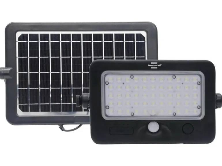 Brennenstuhl Strahler Multifunktions-LED Solar Strahler 6000 K