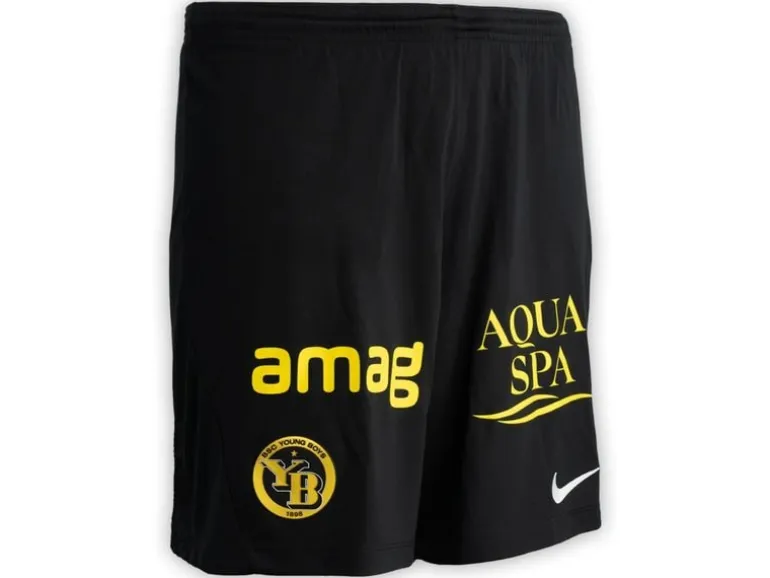 BSC Young Boys Short Home 26/27 Schwarz/Weiss, XL
