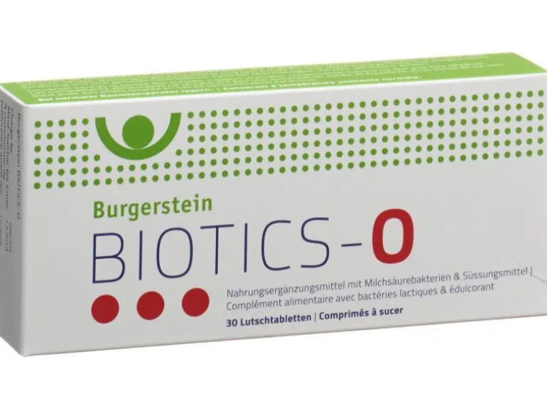 Burgerstein Biotics-O 30 Lutschtabletten