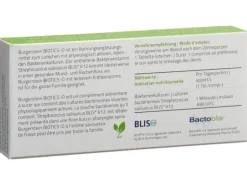 Burgerstein Biotics-O 30 Lutschtabletten