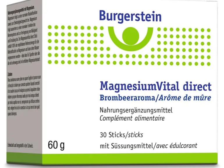 Burgerstein Magnesium Vital direct 30 Sticks