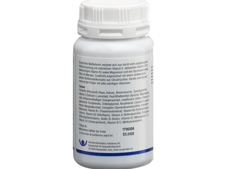 Burgerstein Multivitamin 60 Kapseln