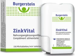 Burgerstein Tablette ZinkVital 5 mg 150 Minitabletten im Klickdispenser