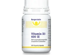 Burgerstein Vitamin D3 600 I.E. 100 Kapseln