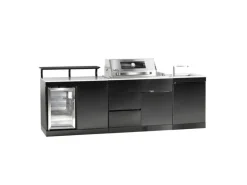 Buschbeck Outdoorküche Bradford inkl. Haube, 270 x 92 x 121 cm