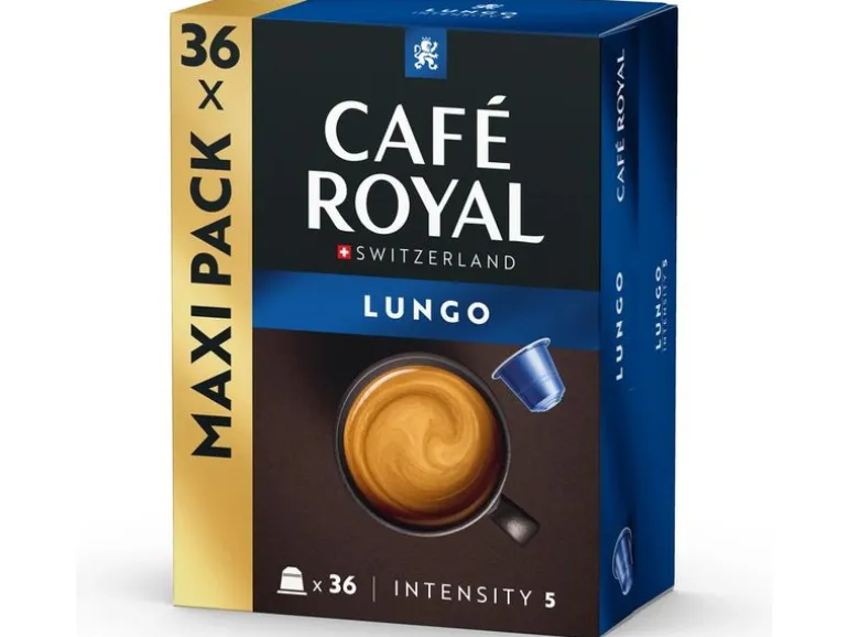 Café Royal Kaffeekapseln für Nespresso Lungo 36 Stück