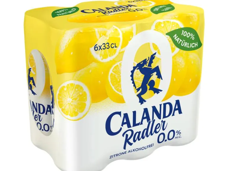 Calanda Bier Radler 0.0% Lemon 6 x 0.33 l