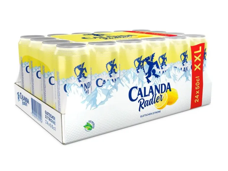 Calanda Bier Radler 2.0% Zitrone 24 x 0.5 l
