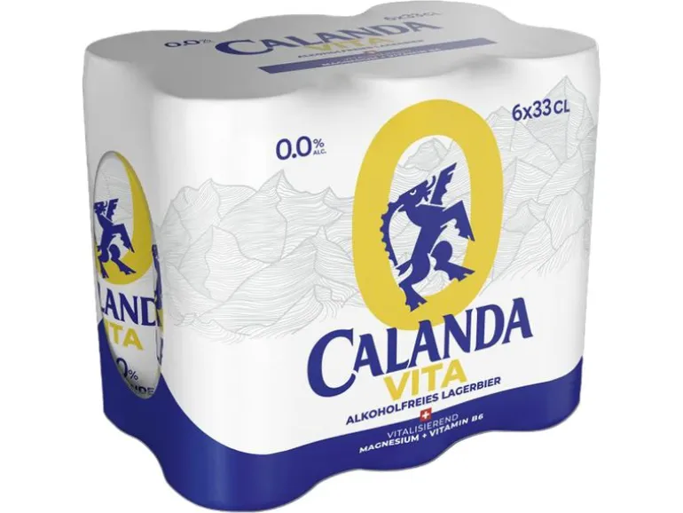 Calanda Lager 0.0% Vita 6 x 0.33 l