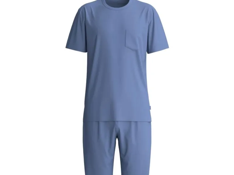 Calida HERREN Pyjama kurz Dunkelblau, L