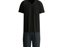 Calida Pyjama C46186992 Schwarz, XL