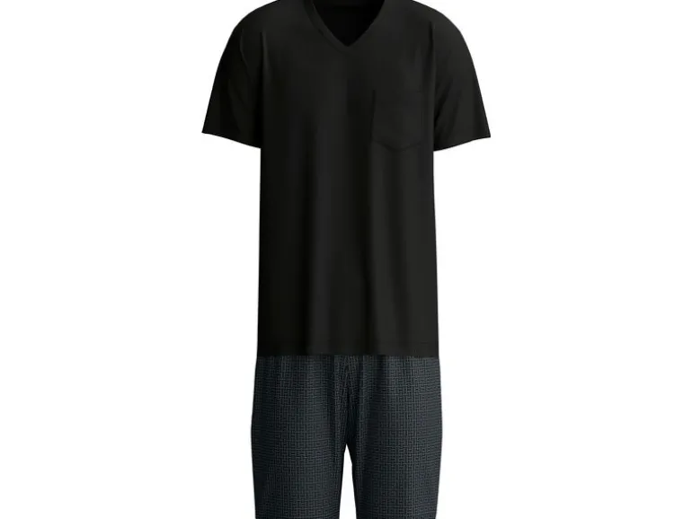 Calida Pyjama C46186992 Schwarz, XL