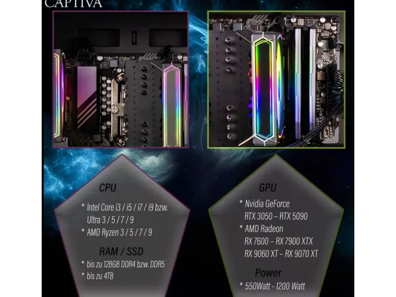 Captiva Gaming PC Advanced Gaming R90-862