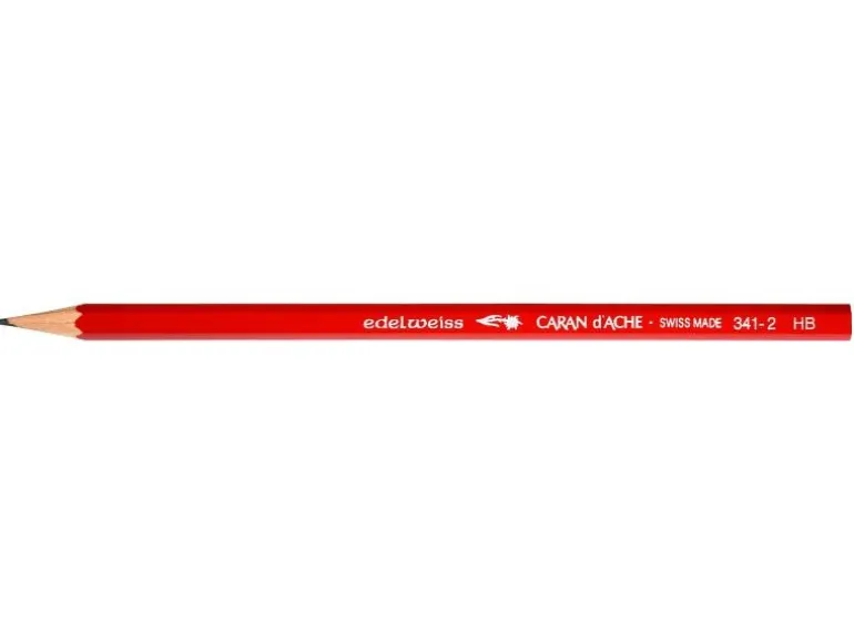 Caran d'Ache Bleistift HB, Rot