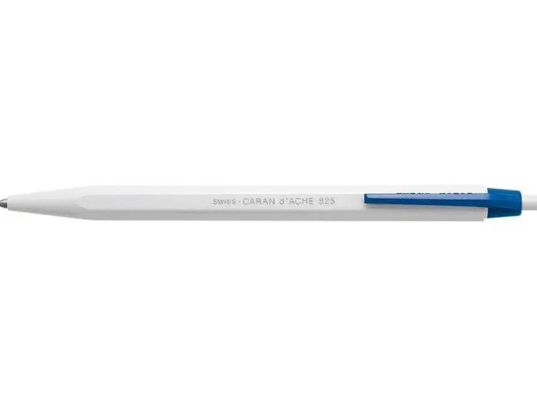 Caran d'Ache Kugelschreiber Einweg 825 10er Karton, Blau