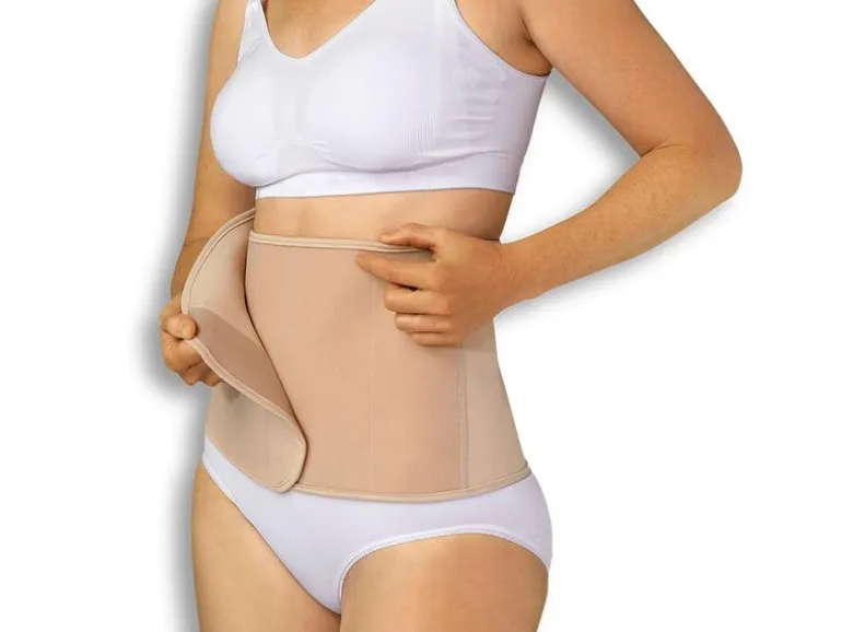 Carriwell Bauchband Beige verstellbar Gr. S/M