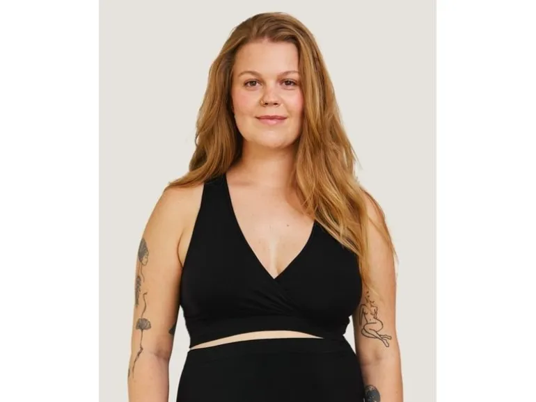 Carriwell Carriwell Comfi-Cool Maternity & Nursing Bra Schwarz XL