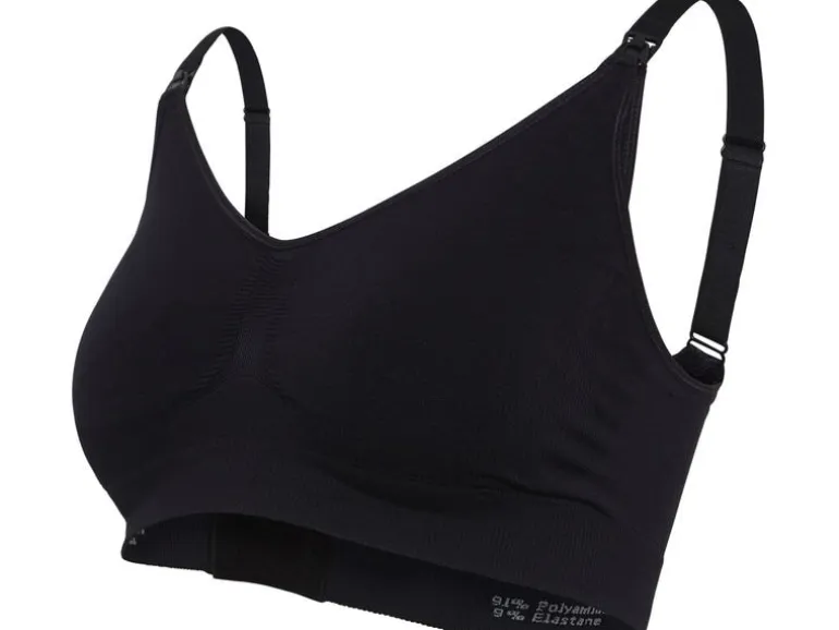 Carriwell Carriwell Nahtloser Still-BH Schwarz S/M