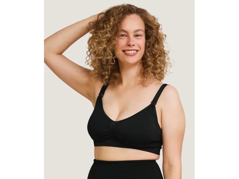 Carriwell Carriwell Nahtloser Still-BH Schwarz S/M