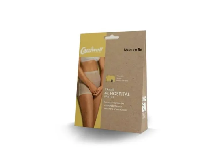 Carriwell Krankenhaus Unterhose 4er Set, Weiss Gr. One Size
