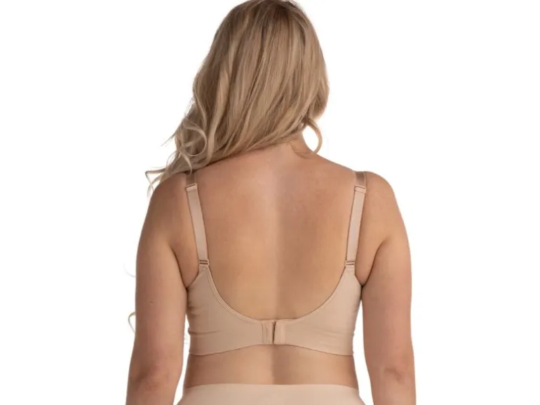 Carriwell Still-BH Seamless Original 2er Schwarz Beige L