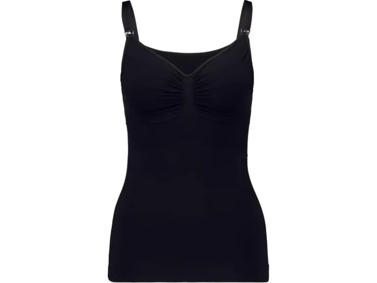 Carriwell Still-Top Shapeware Seamless 2in1 Schwarz Gr. L