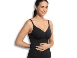 Carriwell Still-Top Shapeware Seamless 2in1 Schwarz Gr. M