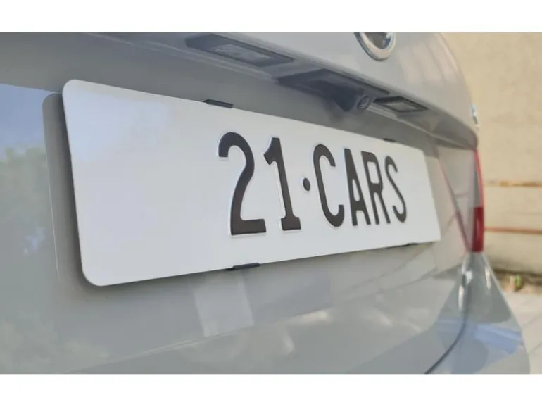 21CARS Kennzeichenhalterset Klick, Langformat, Schwarz
