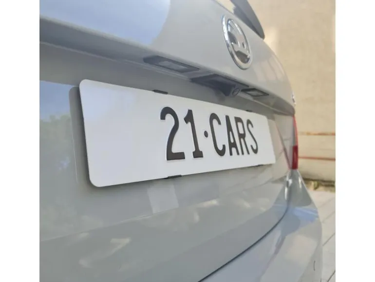 21CARS Kennzeichenhalterset Klick, Langformat, Schwarz