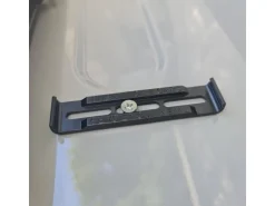 21CARS Kennzeichenhalterset Klick, Langformat, Schwarz