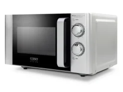 Caso Mikrowelle MG 20 Ecostyle Ceramic Schwarz/Silber