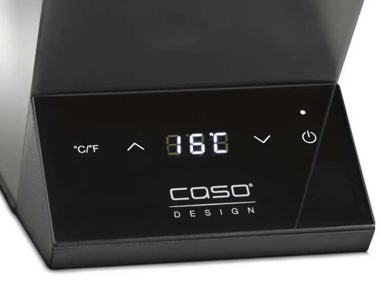 Caso WineCase One Inox Edelstahl silber/schwarz 72 W