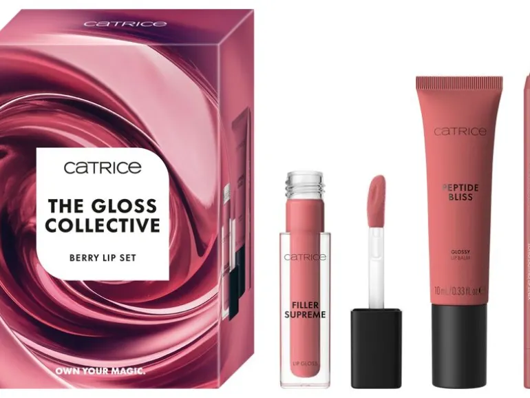 Catrice Geschenkset The Gloss Collective Berry Lip Set 3-teilig