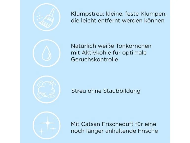Catsan Katzenstreu Bianco Fresh 10 l